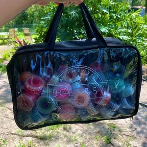 Scentsy 86 wax melt samples and bag